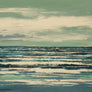 Waves on Wet Sand