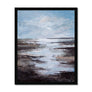 Light on Waves Budget Framed Poster