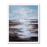 Light on Waves Budget Framed Poster