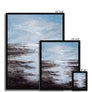 Light on Waves Budget Framed Poster