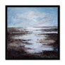 Light on Waves Budget Framed Poster