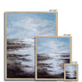 Light on Waves Budget Framed Poster