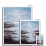 Light on Waves Budget Framed Poster