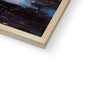 Light on Waves Budget Framed Poster