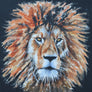 Canvas Print Lion Power