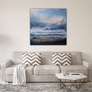 Canvas Print Waves and Rocks