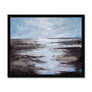 Light on Waves Budget Framed Poster
