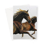 Wild and Free Greeting Card
