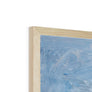 Light on Waves Budget Framed Poster