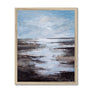 Light on Waves Budget Framed Poster