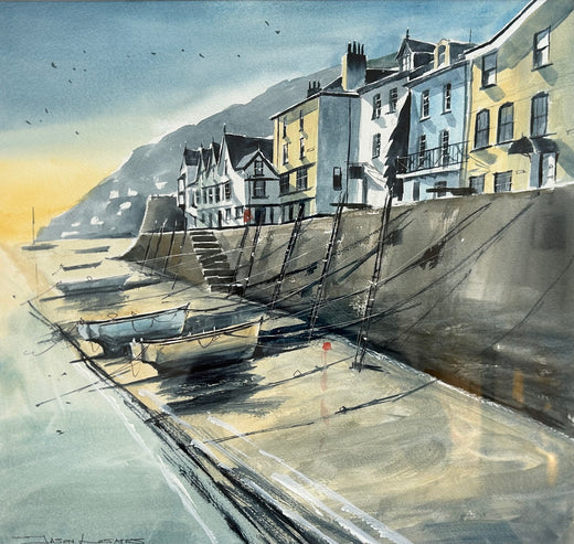 Dartmouth Bayards Cove Devon Original Painting