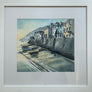 Original Painting Bayards Cove Dartmouth Devon