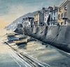 Original Painting Bayards Cove Dartmouth Devon