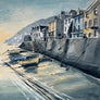 Original Painting Bayards Cove Dartmouth Devon
