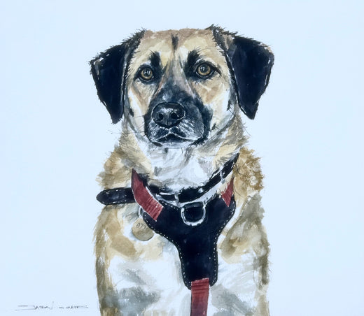 Ruby Commissioned Painting