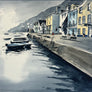 Dartmouth Bayards Cove Devon Original Painting