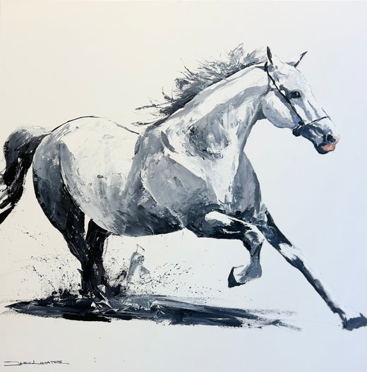 Wild Spirit Original 100 x 100 cms Acrylic on Canvas