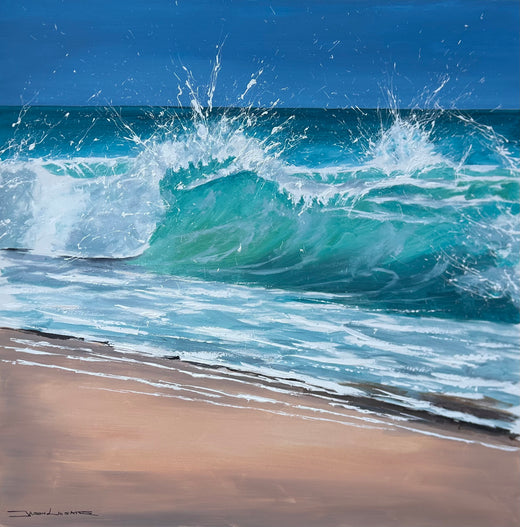 Original Acrylic Painting Waves of Inspiration