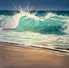 Original Acrylic Painting Light on Waves