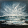 Original Painting Wild and Free Bigbury Bay Devon