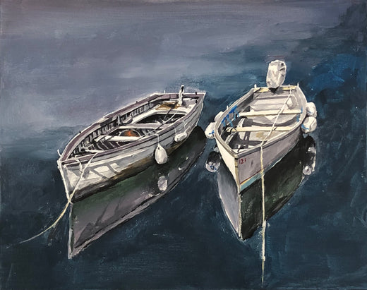 Original Painting Reflections and Peace