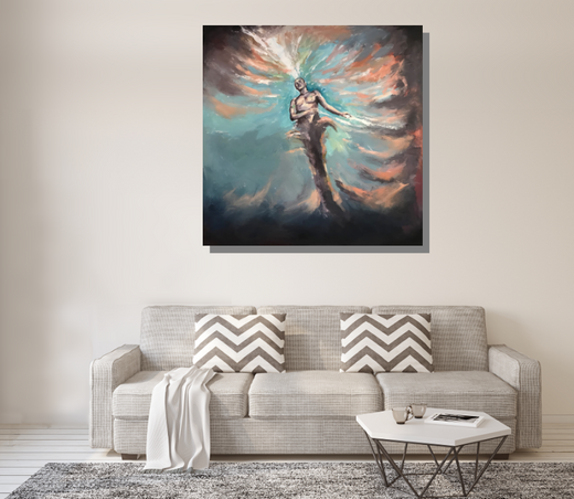 SOLD Spirit Rising Self Portrait