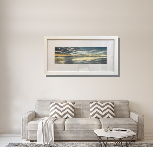 SOLD Uplifting Sunset at Bigbury Bay Devon UK