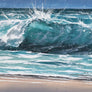 SOLD Original Painting Crashing Waves