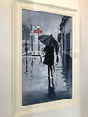 SOLD Original Painting Paris Metro Reflections