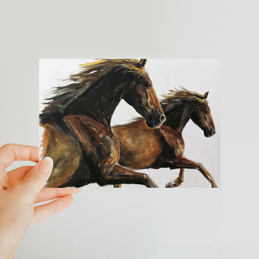 Wild and Free Classic Postcard