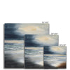 Peaceful Waves on Wet Sand Canvas