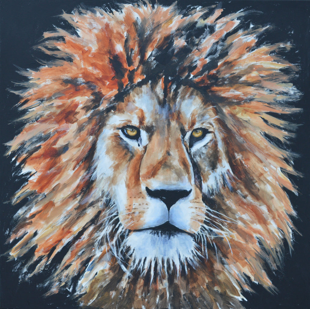 Lion Power Canvas – Jason Liosatos Art