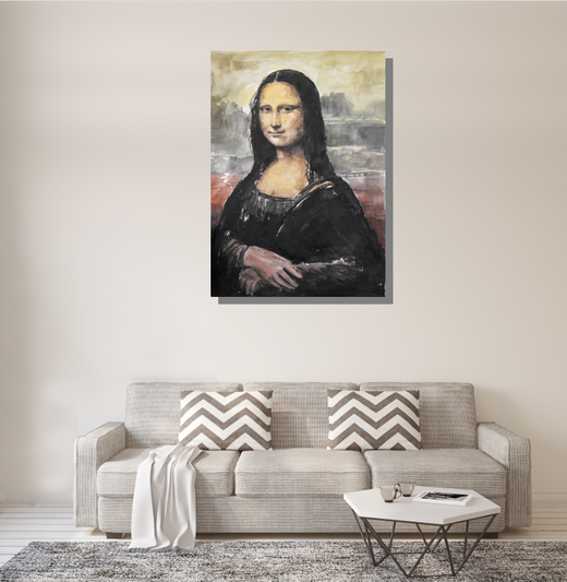 Canvas Print Mona Lisa