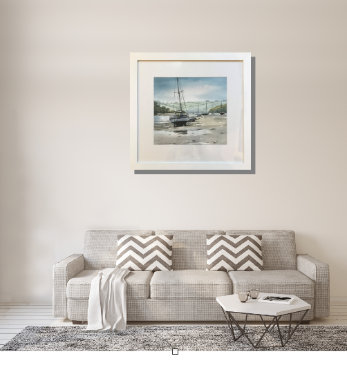 SOLD Masts and Reflections