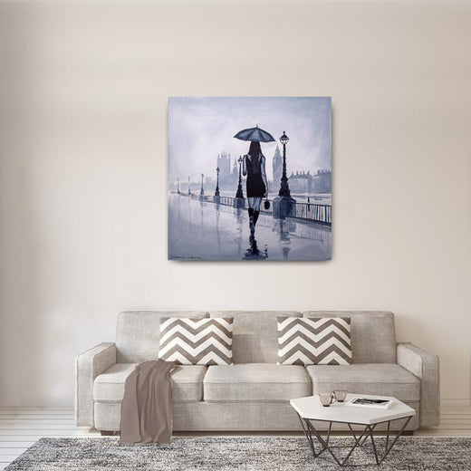Canvas Print London Girl